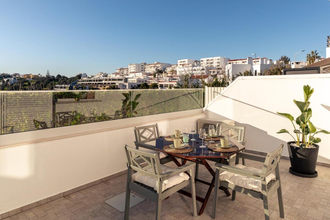 Apartamento Sunset On The Sea Albufeira Exteriör bild